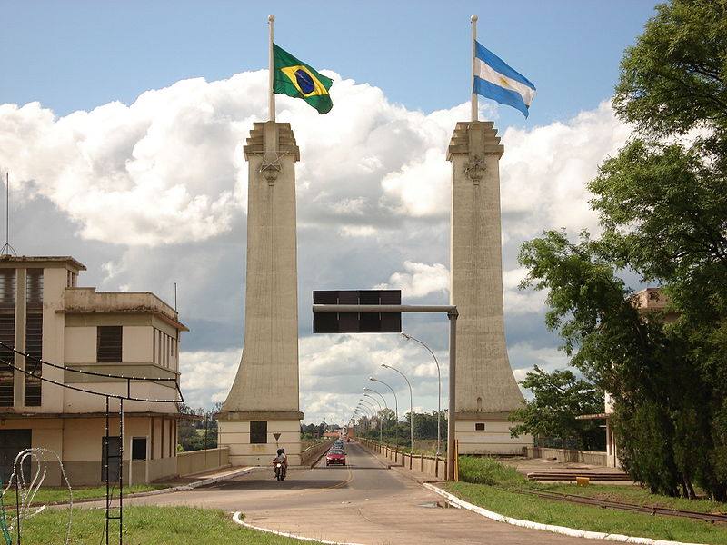 Operação em fronteira internacional